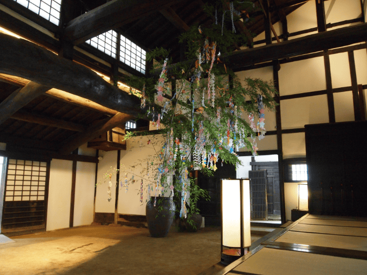 七夕裝飾的樣子